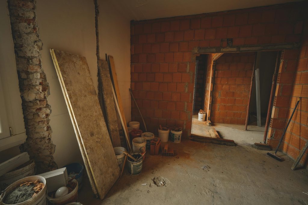 casa en remodelación