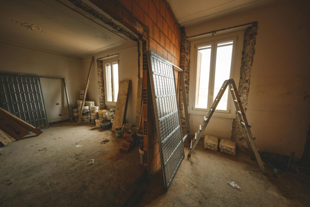 casa en remodelación