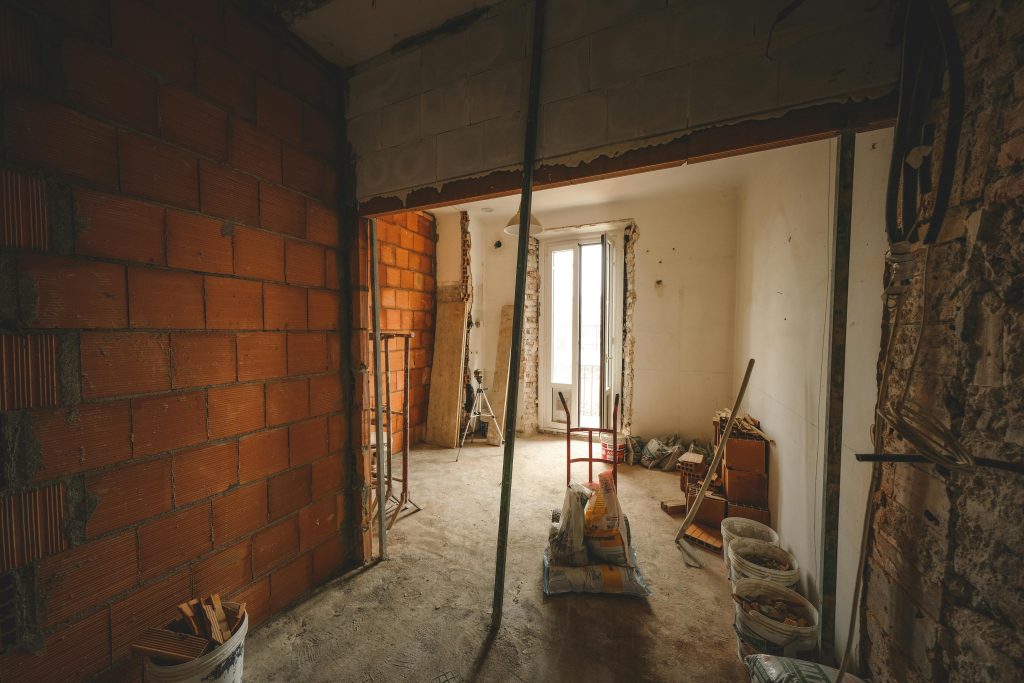 habitación en remodelación